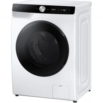 Masina de spalat rufe cu uscator Samsung WD90DG6G94BKU4, Spalare 9 kg, Uscare 5 kg, 1400 rpm, Clasa A, AI Control, AI Wash, Auto Dispense, Ai Ecobubble, Super Speed 39, Space Max, Smart Things WiFi, Digital Motor Inverter, Alb