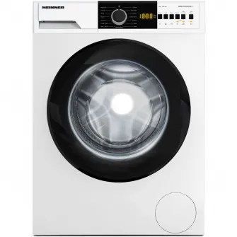 Masina de spalat rufe Heinner HWM-VT2914IVCHA+++, 9 kg, 1400 rpm, Clasa A, Motor Inverter, Display digital, Blocare acces copii, Alb