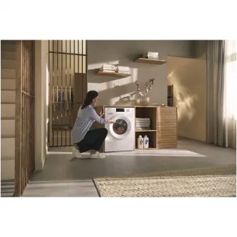 Masina de spalat rufe Miele WSD 383 WCS, 9 kg, 1400 rpm, Clasa A, SteamCare, QuickPowerWash, Miele@home, Alb