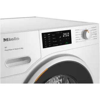 Masina de spalat rufe Miele WWD 380 WCS, 9 kg, 1400 rpm, Clasa A, SteamCare, QuickPowerWash, Miele@home, Alb