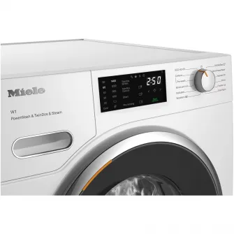 Masina de spalat rufe Miele WWG 880 WCS, 9 kg, 1400 rpm, Clasa A, SteamCare, Dozare automata, QuickPowerWash, Alb