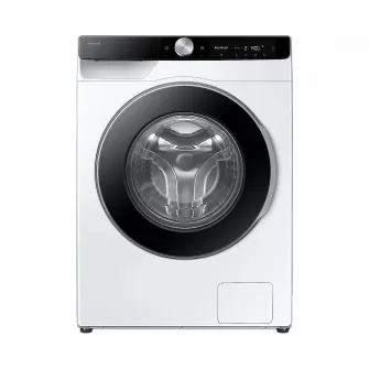 Masina de spalat rufe Samsung Bespoke WW90DG6U25LKU4, 9 kg, 1400 rpm, Clasa A, AI Ecobubble, Quick Bubble 39 min, AI Control, Alb