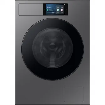 Masina de spalat rufe Samsung WF90F09C4SU4, 9 kg, 1400 rpm, Clasa A, AI Home 7'' Display, AI Wash, Ai Ecobubble, Super Speed 39, Auto dispense, Smart Things, Digital Motor inverter