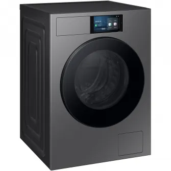 Masina de spalat rufe Samsung WF90F09C4SU4, 9 kg, 1400 rpm, Clasa A, AI Home 7'' Display, AI Wash, Ai Ecobubble, Super Speed 39, Auto dispense, Smart Things, Digital Motor inverter