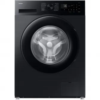 Masina de spalat rufe Samsung WW90DG5G34ABLE, 9 kg, 1400 rpm, Clasa A, AI Ecobubble, Super Speed 39, SpaceMax, Hygiene Steam, Smart Things, Digital Inverter Motor, Negru