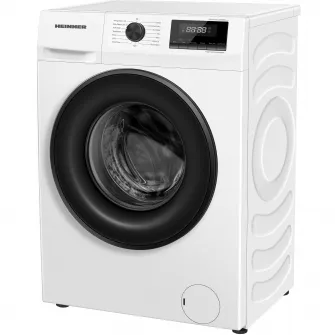 Masina de spalat rufe Slim Heinner HWM-H7014IVSMC+++, 7 kg, 1400 rpm, Clasa C, Motor inverter, Display digital, Blocare acces copii, Alb