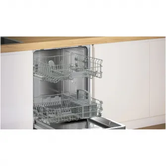 Masina de spalat vase incorporabila Bosch SMI2ITS33E, 12 seturi, 5 programe, Clasa E, Home Connect, 60 cm