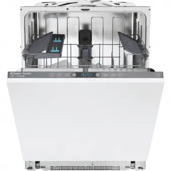 Masina de spalat vase incorporabila Candy Rapido CI 3C6F0A, 13 seturi, 8 programe, Clasa C, WiFi+Ble, Wash  Dry 35, Motor Speed-Drive Inverter, Automatic Open Door, 60 cm