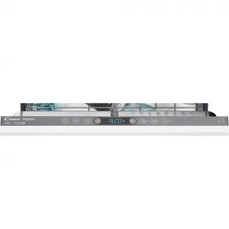 Masina de spalat vase incorporabila Candy Rapido CI 3C6F0A, 13 seturi, 8 programe, Clasa C, WiFi+Ble, Wash  Dry 35, Motor Speed-Drive Inverter, Automatic Open Door, 60 cm
