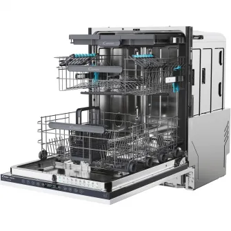 Masina de spalat vase incorporabila Candy Rapido CI 6B4S1PSA, 16 seturi, 10 programe, Clasa B, Motor Inverter, Wi-Fi, Bluetooth, 3 cosuri, Power Wash, Automatic open door, Add-dish, WashDry 35’, Maxi Tub, 60 cm