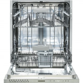 Masina de spalat vase incorporabila Heinner HDW-BI6092TE++, 12 Seturi, 9 programe, Clasa E, Control touch, Half load, Buzzer final program, Aquastop, 60 cm
