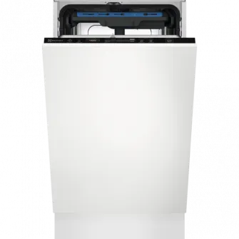 Masina de spalat vase incorporata, Slim, Electrolux, EEM43200L, 10 seturi, AirDry, Panou de control Quickselect, Clasa energetica E, Alb