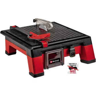 Masina de taiat placi ceramice pe acumulator Einhell Power X-Change TE-TC 18/115 Li-Solo, 18 V, 3800 RPM, 115 x 22.2 mm dimesiune disc, fara acumulator/incarcator