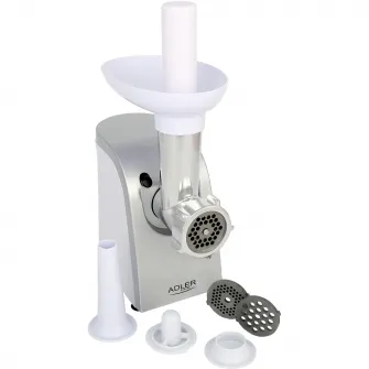 Masina de tocat Adler AD4808, 1500W, Argintiu