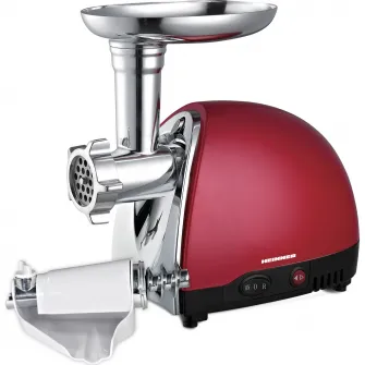 Masina de tocat carne Heinner MG1500TA-red, 1600W, 1.2 Kg/min, Rosu