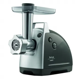 Masina de tocat carne Tefal HV8 Plus 9 Г®n 1 NE688837, 2200W, 3 site, capacitate procesare 4.5KG, functie reverse, negru/argintiu