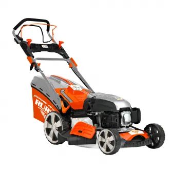 Masina de tuns gazon/iarba autopropulsata pe benzina RURIS RX441S, 5.7 CP, 196 CC, 4 timpi, 50.8 cm latime lucru, 25-75 mm inaltime lucru, carcasa metal, 65 l sac colector,rezervor 1 l