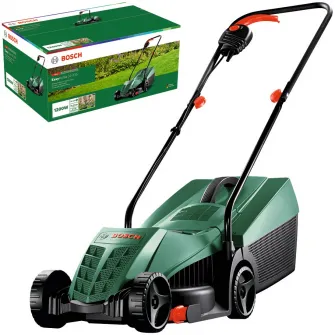Masina de tuns gazon/iarba electrica Bosch EasyRotak 32-235, putere 1200 W, 32 cm latime taiere, 3 trepte de taiere, inaltime taiere 25 - 65 mm, sac colector 31 L
