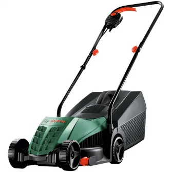 Masina de tuns gazon/iarba electrica Bosch EasyRotak 32-235, putere 1200 W, 32 cm latime taiere, 3 trepte de taiere, inaltime taiere 25 - 65 mm, sac colector 31 L