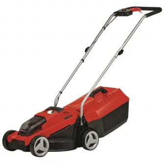 Masina de tuns gazon/iarba pe acumulator Einhell Power X-Change GE-CM 18/32 Li Brushless-Solo, 18 V, 32 cm latime taiere, inaltime taiere 30-70 mm, 3 trepte de taiere, sac colector 25 l, fara acumulator si incarcator in setul de livrare