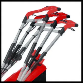 Masina de tuns gazon/iarba pe acumulator Einhell Power X-Change GE-CM 36/34-1 Li Solo, 2x18 V, 33.5 cm latime taiere, inaltime taiere 25-65 mm, 5 trepte de taiere, sac colector 30 l, fara acumulator si incarcator in setul de livrare