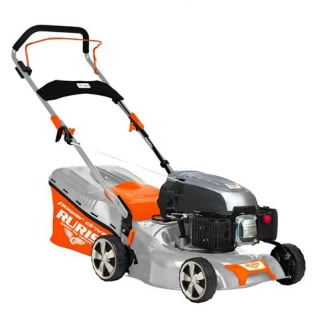 Газонокосилка RURIS RX221S, 3,5 л.с., 139 л.с., 4 хода, рабочая ширина 42 см, рабочая высота 25-75 мм, металлический корпус, мешок для сбора 45 л, 1 л, бензин