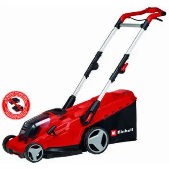 Masina de tuns iarba pe acumulator Einhell GP-CM 36/41 Li-Solo Power X-Change, 36 V, latime de taiere 41 cm, pana la 500 m?, fara perii, sac de colectare 50L, inaltime de taiere 25-75 mm, fara acumulator/incarcator