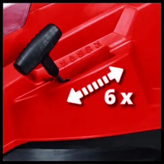 Masina de tuns iarba pe acumulator Einhell GP-CM 36/41 Li-Solo Power X-Change, 36 V, latime de taiere 41 cm, pana la 500 m?, fara perii, sac de colectare 50L, inaltime de taiere 25-75 mm, fara acumulator/incarcator