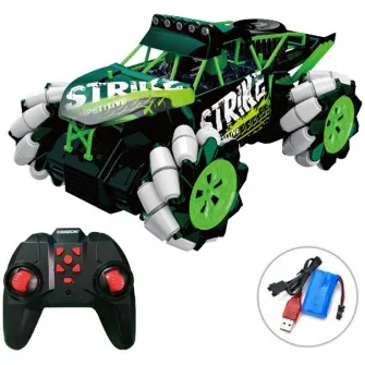 Masinuta cu telecomanda Mappy Drift Buggy, verde / negru