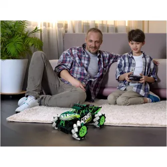 Masinuta cu telecomanda Mappy Drift Buggy, verde / negru
