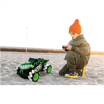 Masinuta cu telecomanda Mappy Drift Buggy, verde / negru