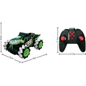 Masinuta cu telecomanda Mappy Drift Buggy, verde / negru