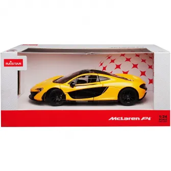 Masinuta diecast Rastar - McLaren P1, galben, 1:24