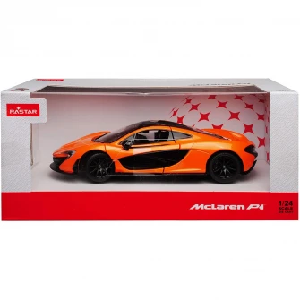 Masinuta diecast Rastar - McLaren P1, portocaliu, 1:24