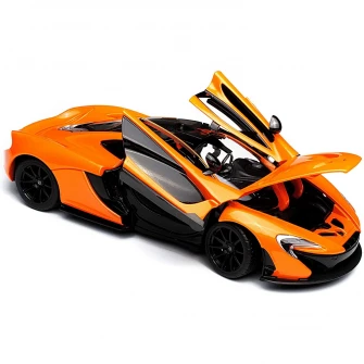 Masinuta diecast Rastar - McLaren P1, portocaliu, 1:24