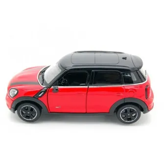 Литой автомобиль Rastar - Mini Cooper, красный, 1:24