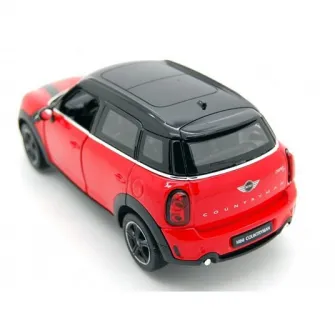 Литой автомобиль Rastar - Mini Cooper, красный, 1:24