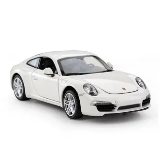 Masinuta diecast Rastar - Porsche 911, alb, 1:24