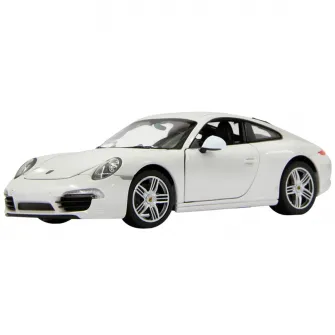 Masinuta diecast Rastar - Porsche 911, alb, 1:24