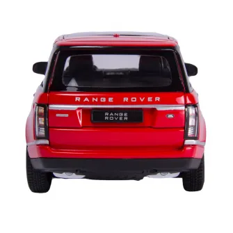Masinuta diecast Rastar - Range Rover, rosu, 1:24