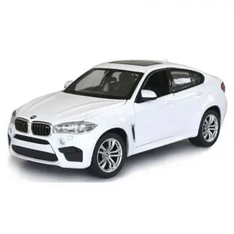 Masinuta diecast Rastar - X6M, alb, 1:24