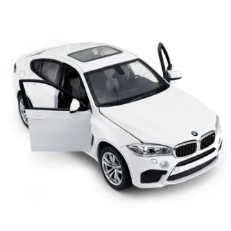 Masinuta diecast Rastar - X6M, alb, 1:24