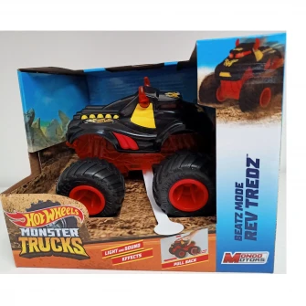 Masinuta Hot Wheels Monster Trucks - Rev Tredz, rosu