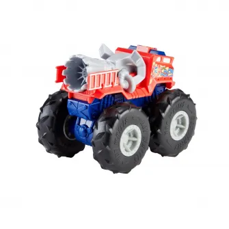 Masinuta Hot Wheels Monster Trucks - Twisted Treadz, 5 Alarm, 1:43