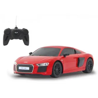 Masinuta Rastar RC - Audi R8, rosu, 1:24
