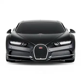 Masinuta Rastar RC - Bugatti Chiron, negru, 1:24