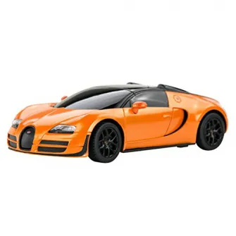 Автомобиль Rastar RC - Bugatti Veyron, Grand Sport Vitesse, оранжевый, 1:24