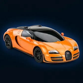 Автомобиль Rastar RC - Bugatti Veyron, Grand Sport Vitesse, оранжевый, 1:24