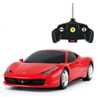 Masinuta Rastar RC - Ferrari 458 Italia, rosu, 1:18