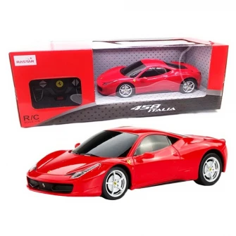 Masinuta Rastar RC - Ferrari 458 Italia, rosu, 1:18